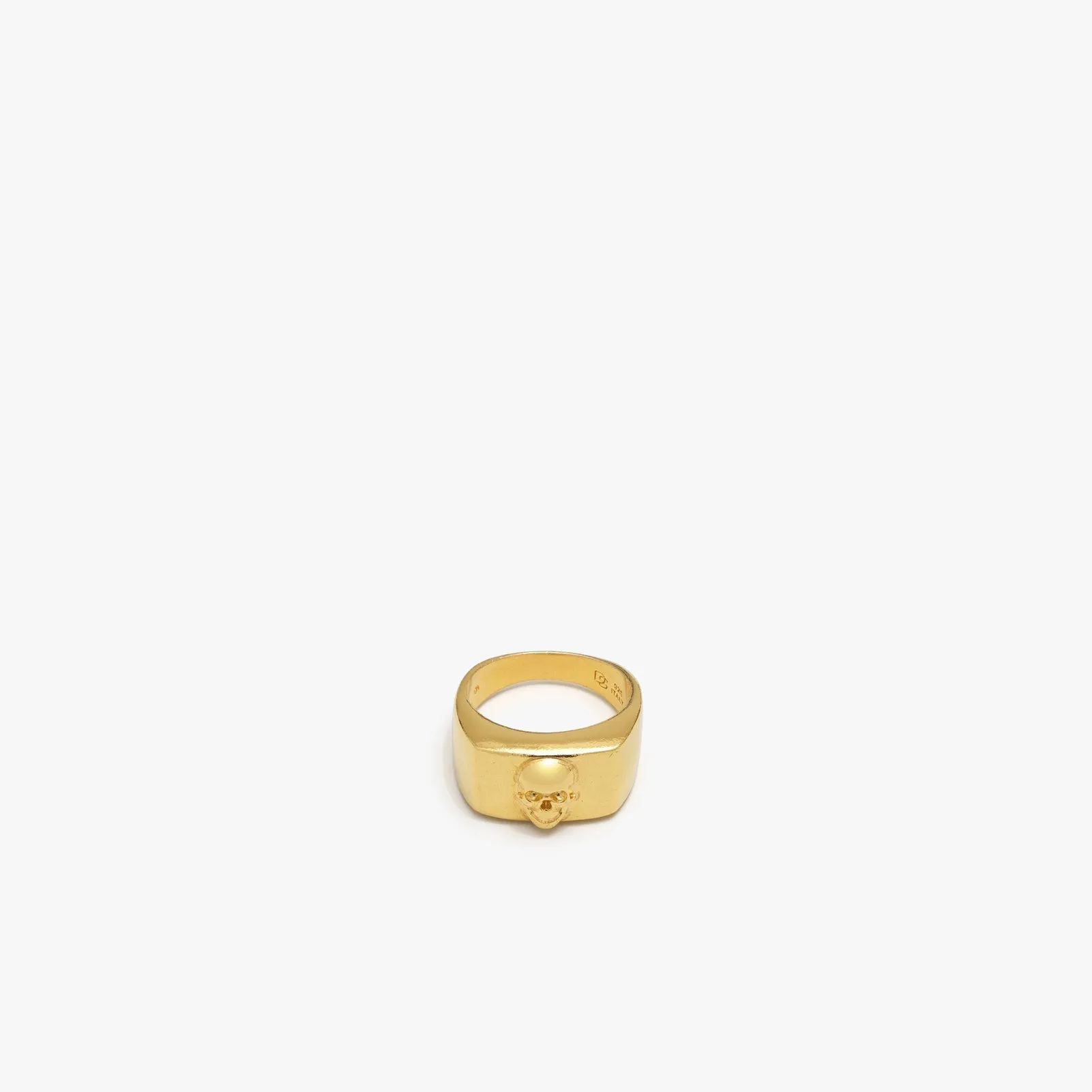 Gold Skull Ring - Size 7 - PRIVATE SALE sold by Degs & Sal product image thumbnail 2