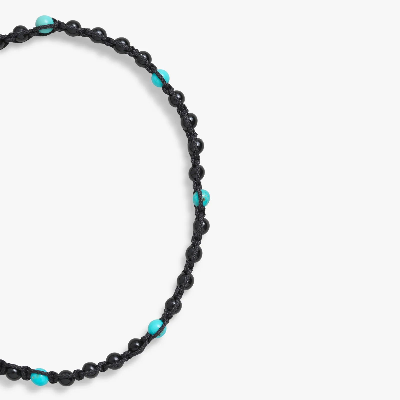 Macramé Bracelet with Turquoise Accents sold by Degs & Sal product image thumbnail 3