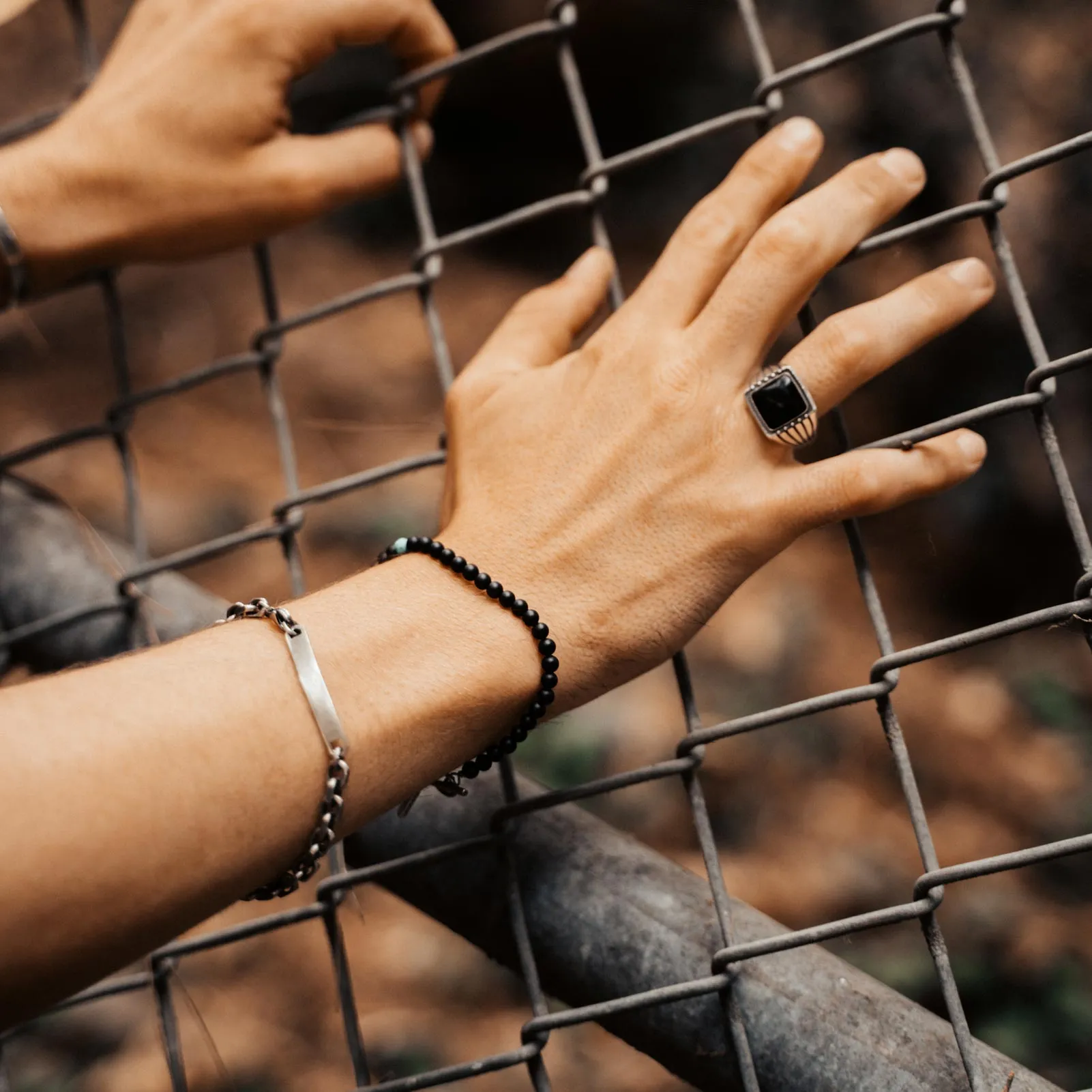 Sterling Silver ID Bracelet - Medium and Large - Private Sale sold by Degs & Sal product image thumbnail 3