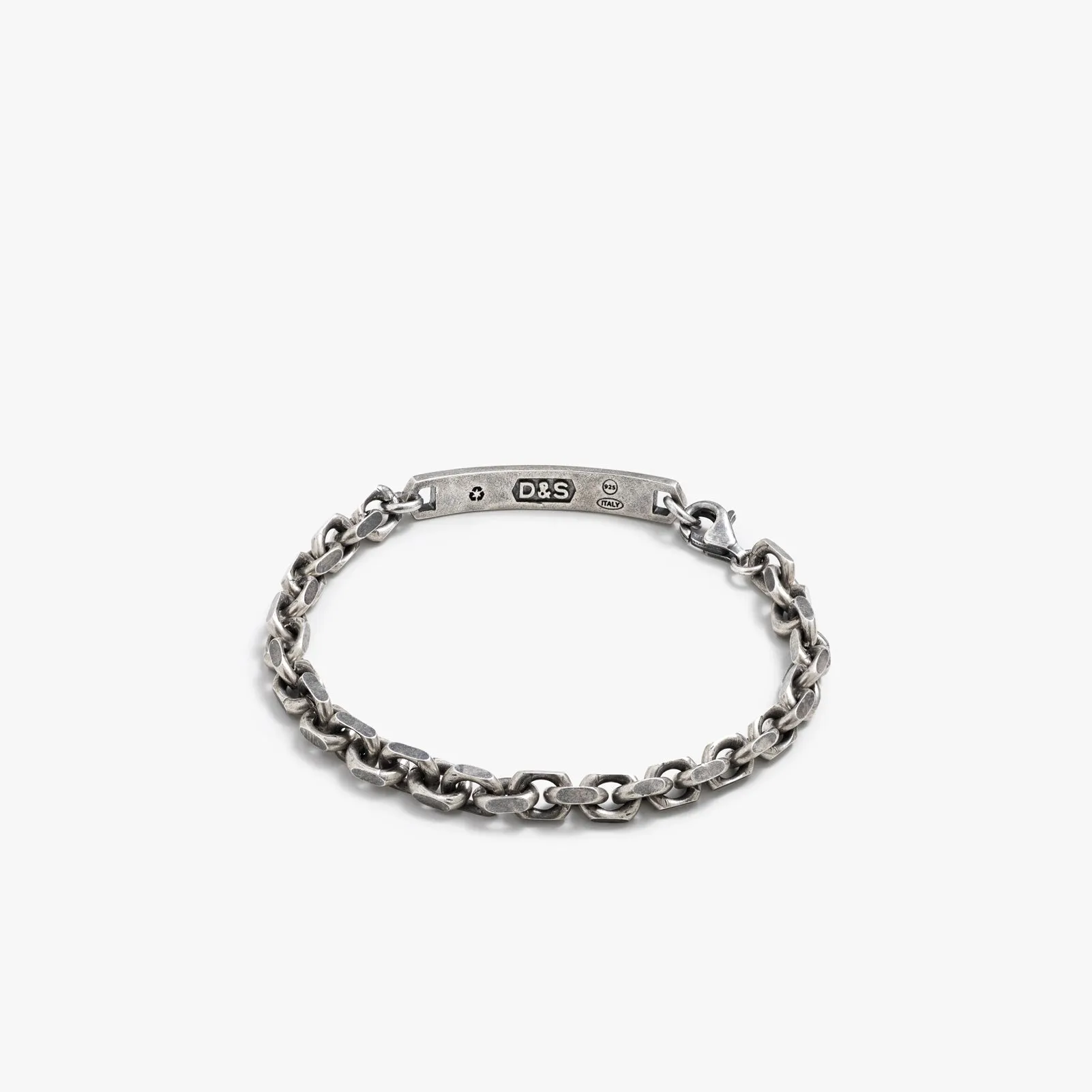 Sterling Silver ID Bracelet - Medium and Large - Private Sale sold by Degs & Sal product image thumbnail 2