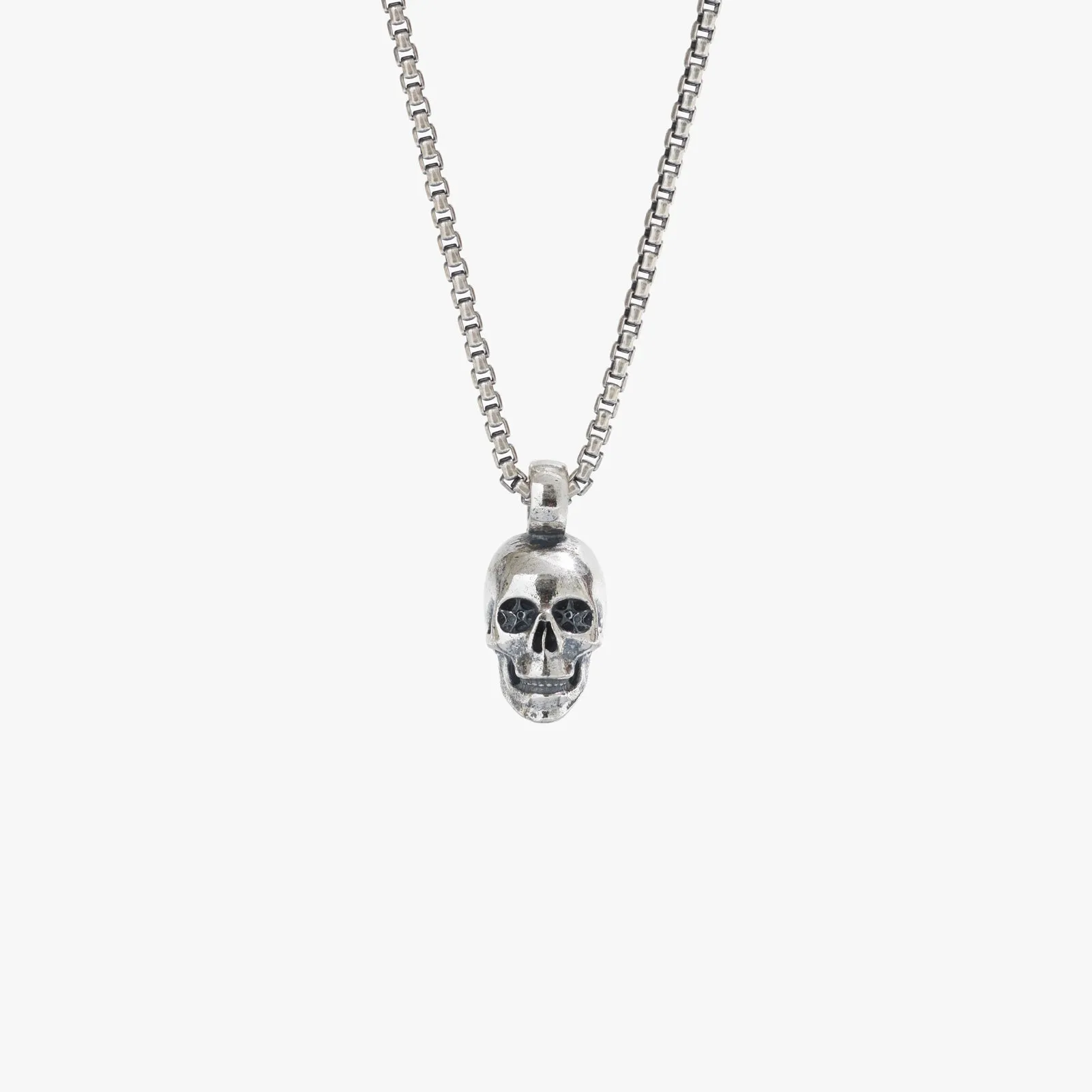 Sterling Silver Skull Necklace - BOGO sold by Degs & Sal product image thumbnail 3