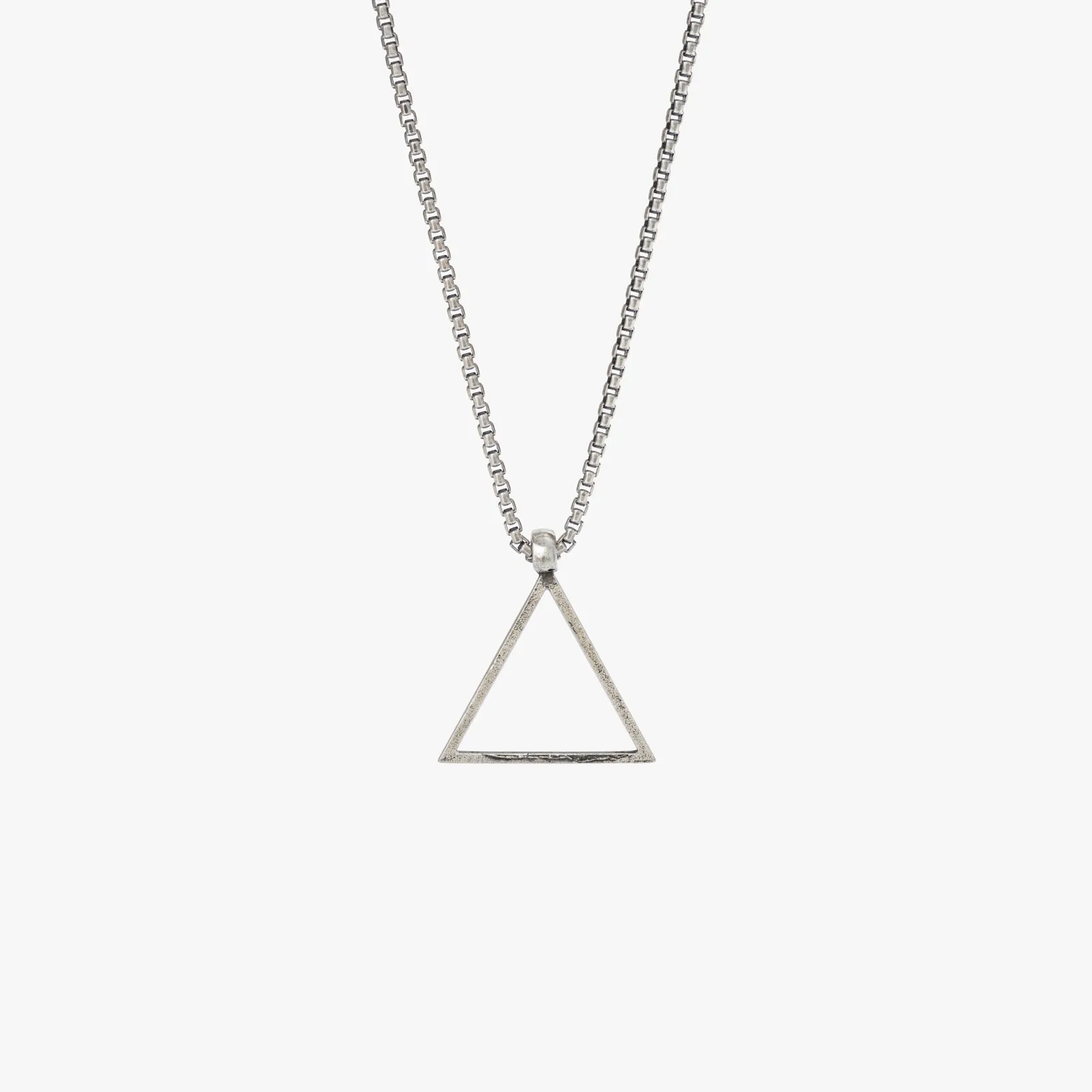 Sterling Silver Triangle Necklace - BOGO sold by Degs & Sal