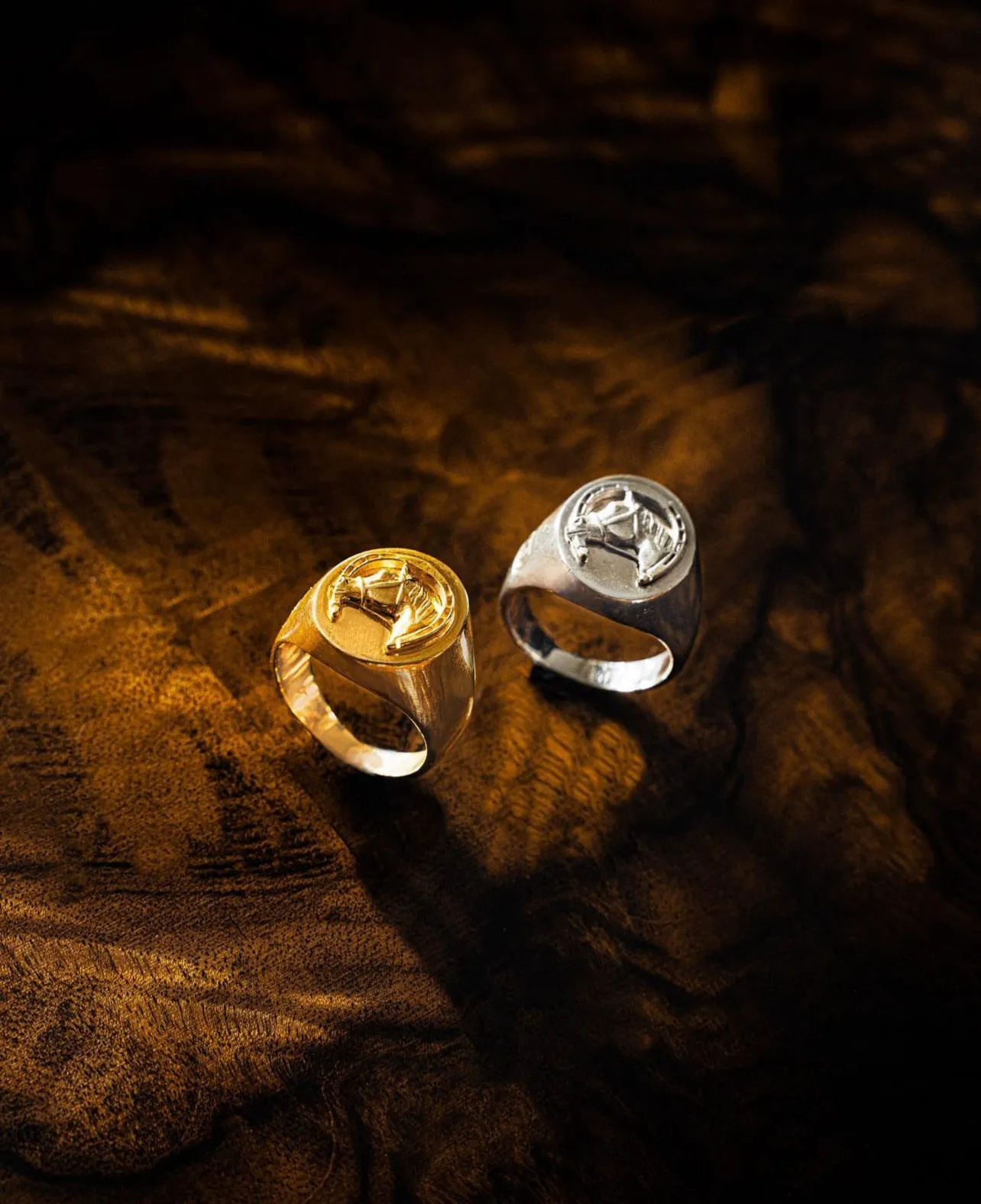 Gold Lucky Horseshoe Ring - BOGO sold by Degs & Sal product image thumbnail 2