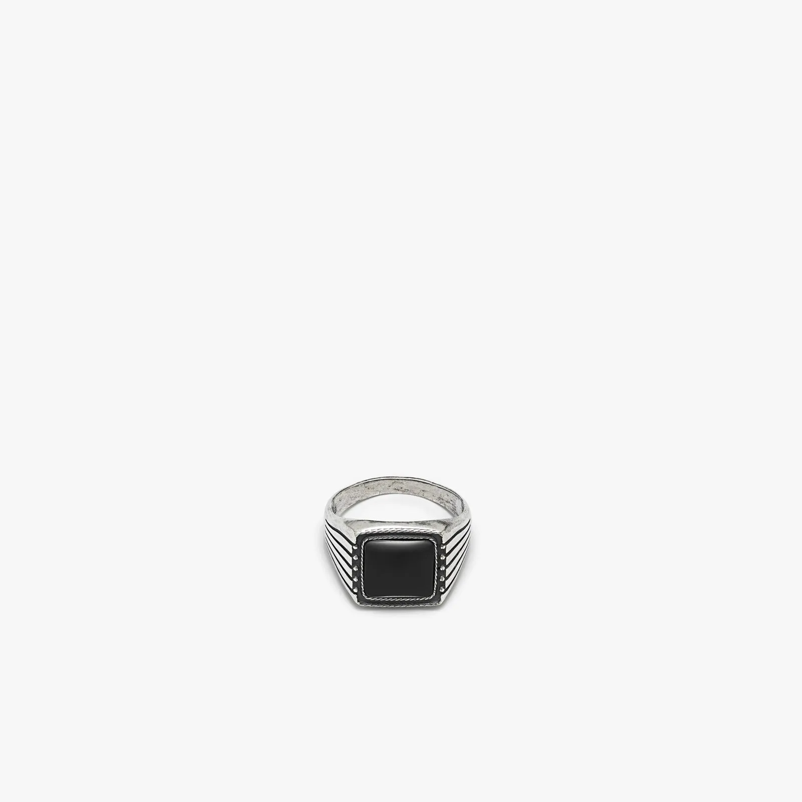 Sterling Silver Easy Rider Ring with Black Onyx - BOGO sold by Degs & Sal product image thumbnail 3