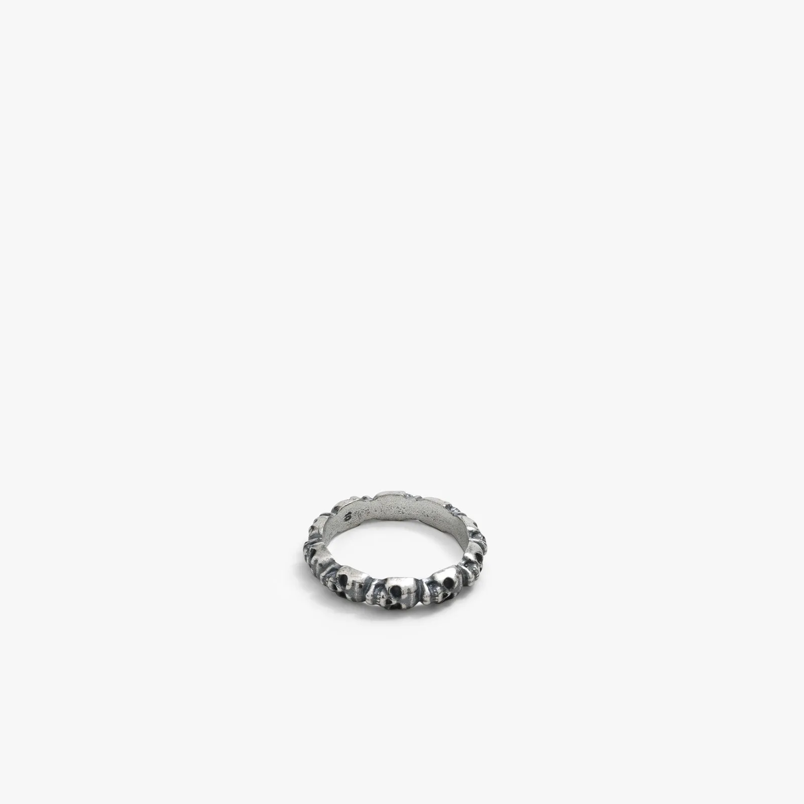 Sterling Silver Mini Skull Head Ring - BOGO sold by Degs & Sal product image thumbnail 3