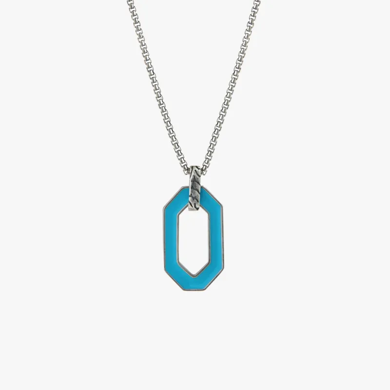 Turquoise Ovale Necklace - BOGO made by Degs & Sal