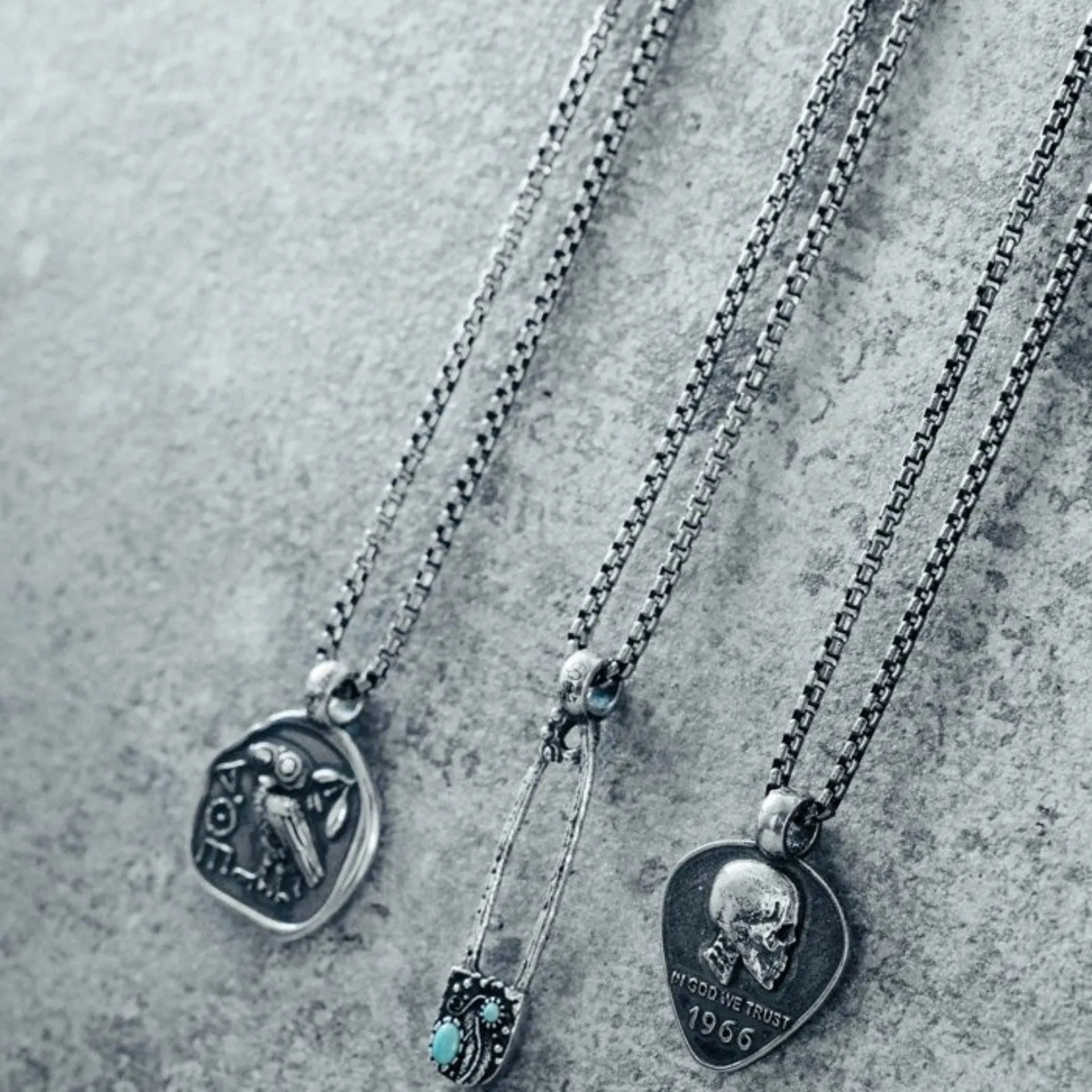 Sterling Silver In God We Trust Necklace - BOGO sold by Degs & Sal product image thumbnail 3