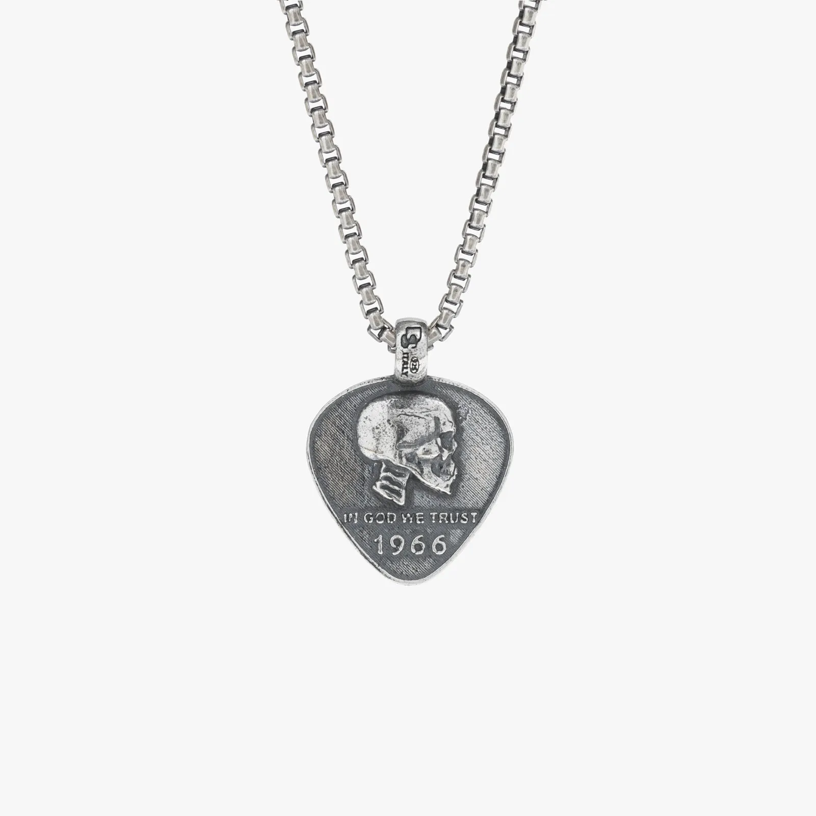 Sterling Silver In God We Trust Necklace - BOGO sold by Degs & Sal product image thumbnail 4