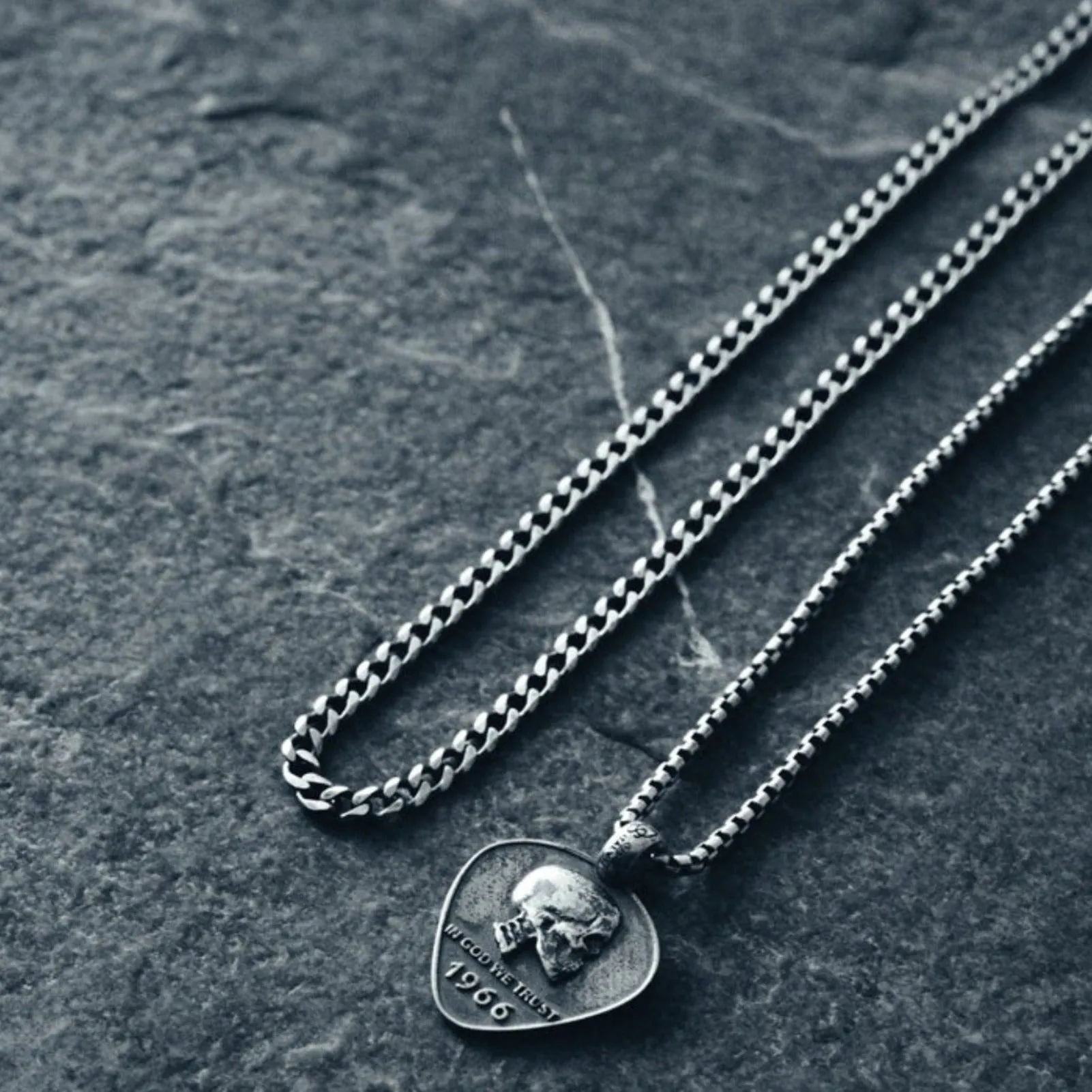 Sterling Silver In God We Trust Necklace - BOGO sold by Degs & Sal product image thumbnail 2