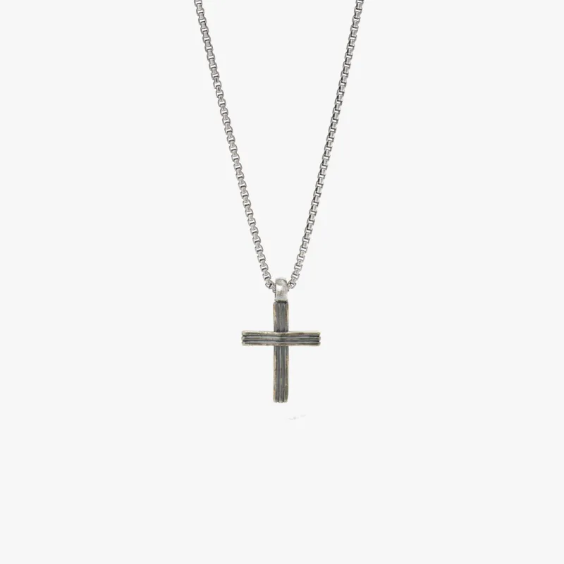 Sterling Silver Cross Necklace - BOGO made by Degs & Sal