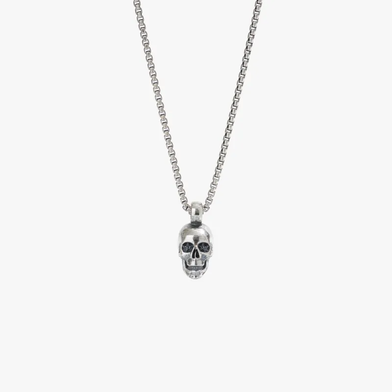 Sterling Silver Skull Necklace - BOGO made by Degs & Sal
