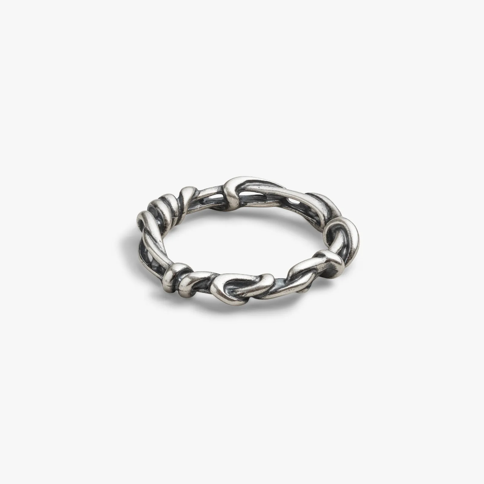 Silver Twisted Wire Ring sold by Degs & Sal product image thumbnail 2