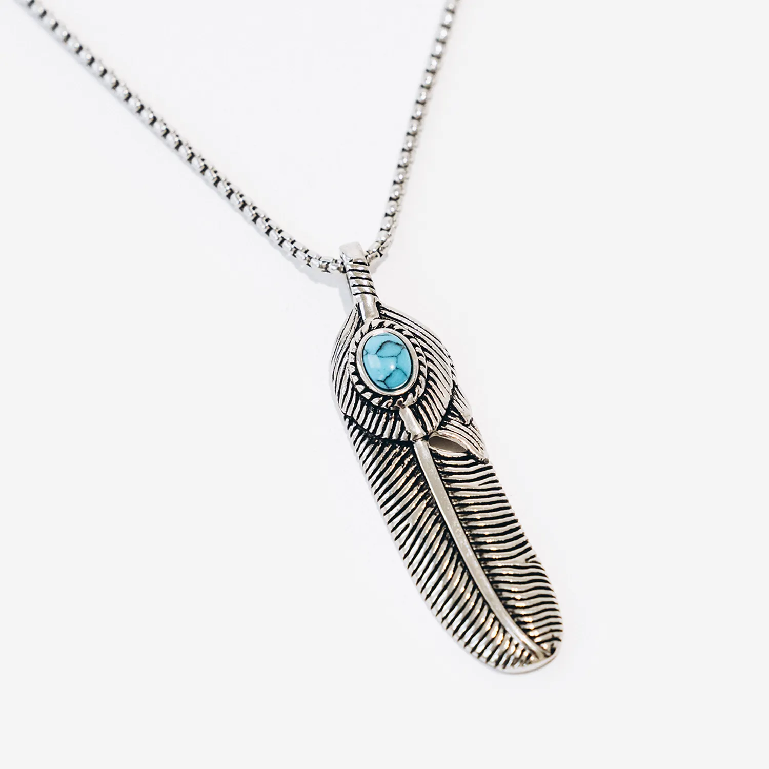 Turquoise Quill Necklace sold by Degs & Sal product image thumbnail 2