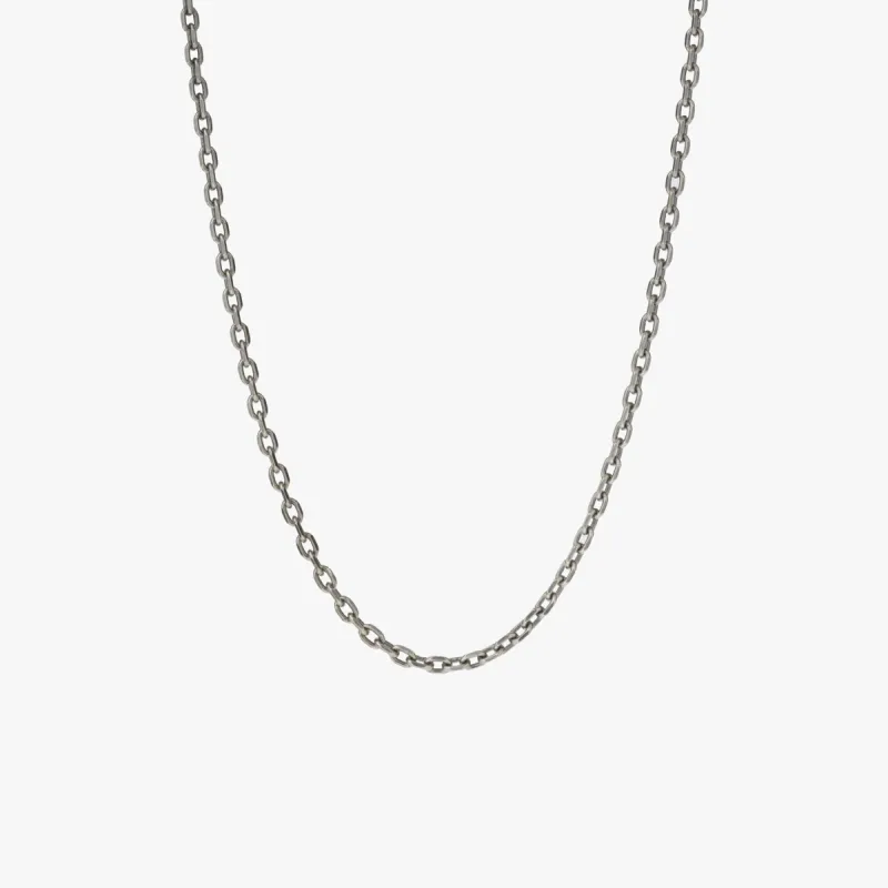 Sterling Silver Knife Edge Chain sold by Degs & Sal