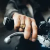 Gold Lucky Horseshoe Ring sold by Degs & Sal