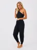 Exhale Cuffed Yoga Pant - Black sold by Dharma Bums