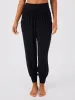 Exhale Cuffed Yoga Pant - Black sold by Dharma Bums