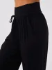 Exhale Cuffed Yoga Pant - Black sold by Dharma Bums