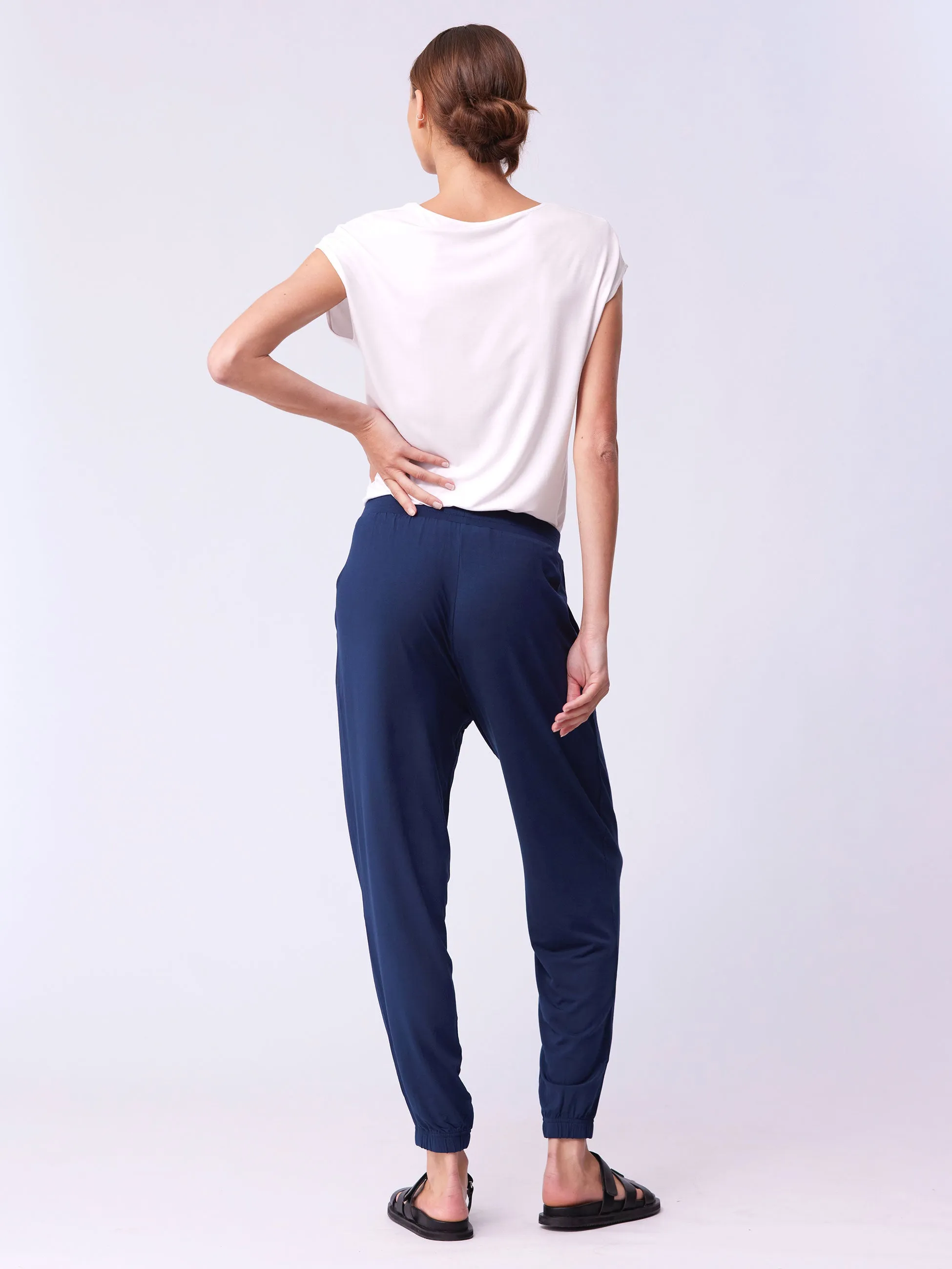 Peg Pant - Navy sold by Dharma Bums product image thumbnail 3