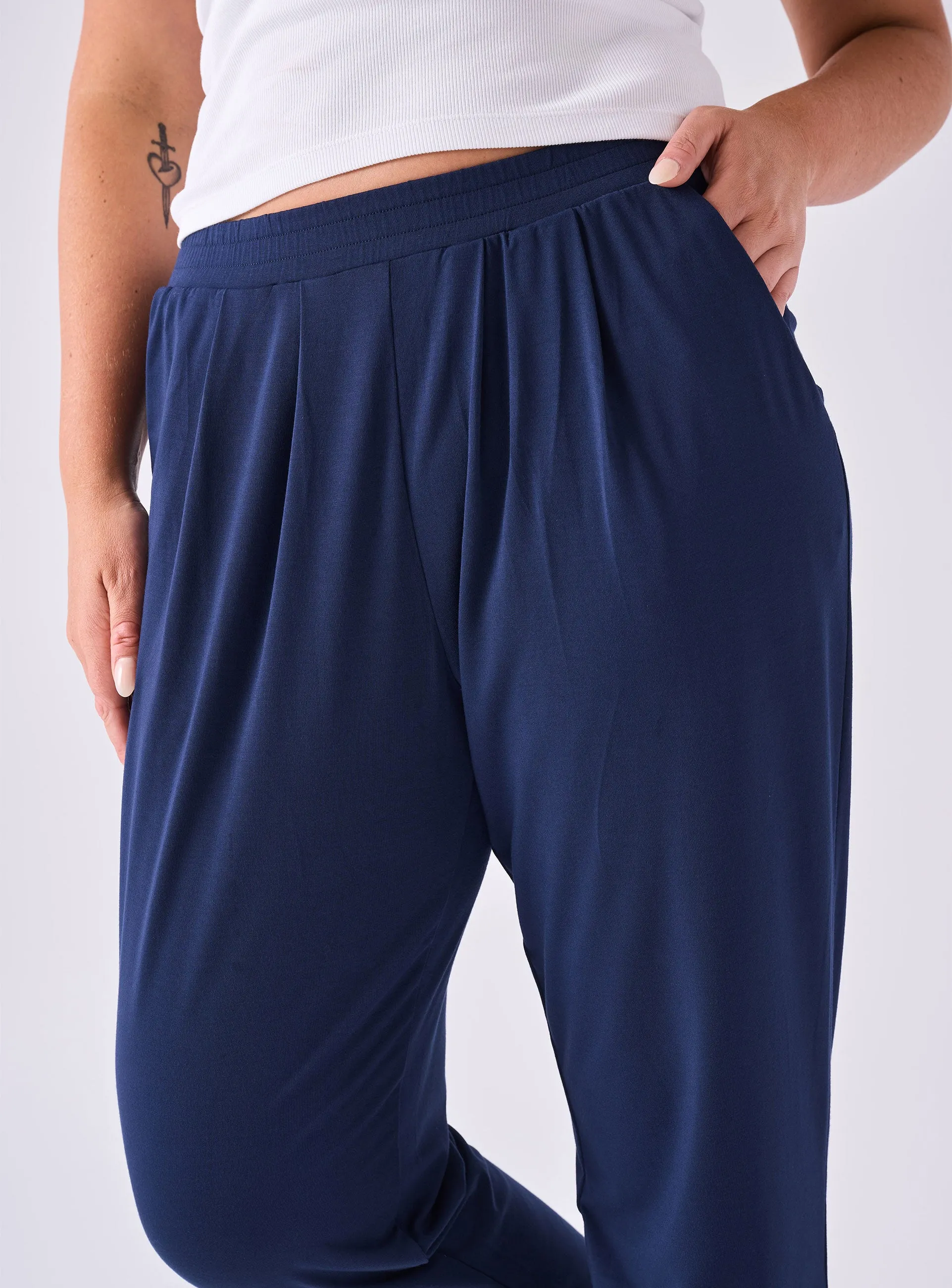 Peg Pant - Navy sold by Dharma Bums product image thumbnail 4