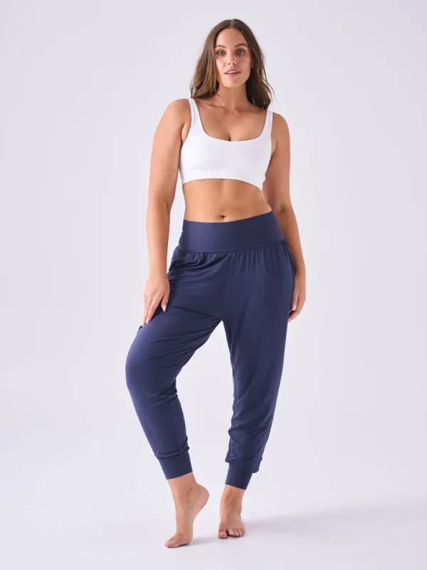 Nomad Relax Pant Extra Long - Navy sold by Dharma Bums