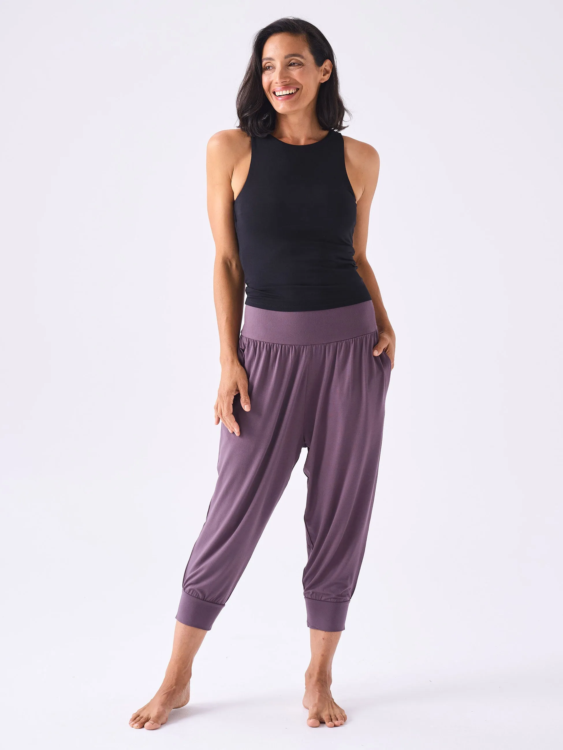 Nomad Modal 7/8 Relax Pant - Purple Haze sold by Dharma Bums product image thumbnail 2