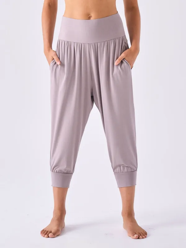 Nomad Modal 7/8 Relax Pant  - Taupe sold by Dharma Bums