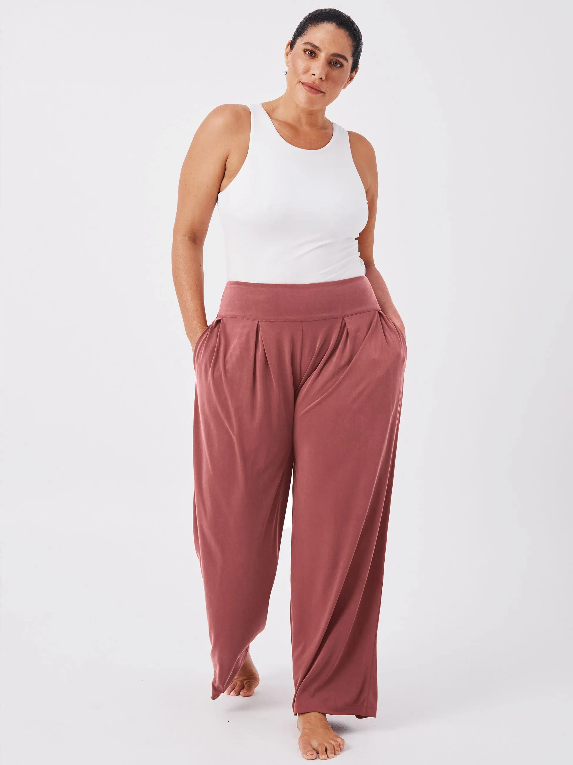 Cupro Bali Pant - Rust sold by Dharma Bums product image thumbnail 5