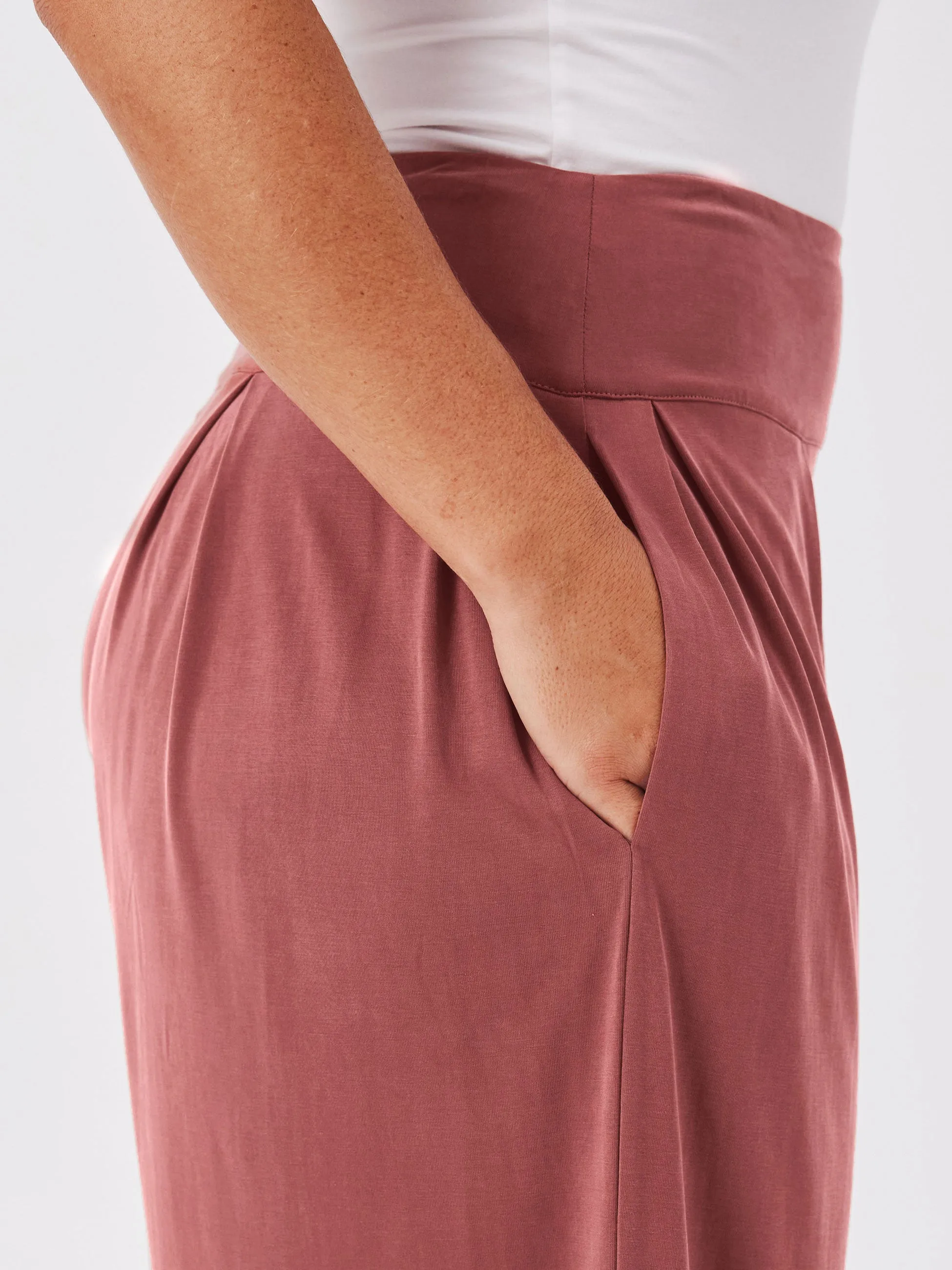 Cupro Bali Pant - Rust sold by Dharma Bums product image thumbnail 2