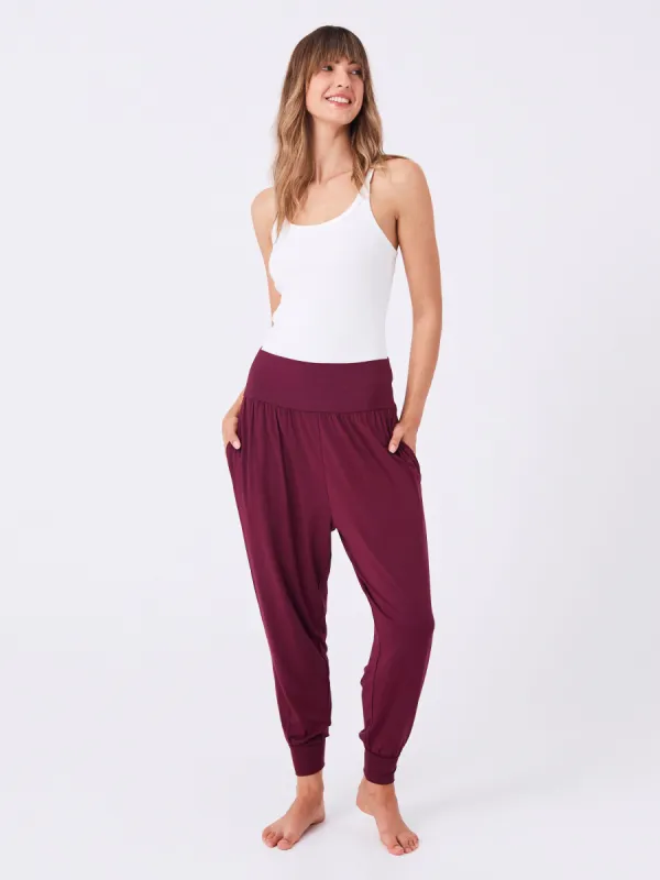 Nomad Relax Pant - Merlot sold by Dharma Bums