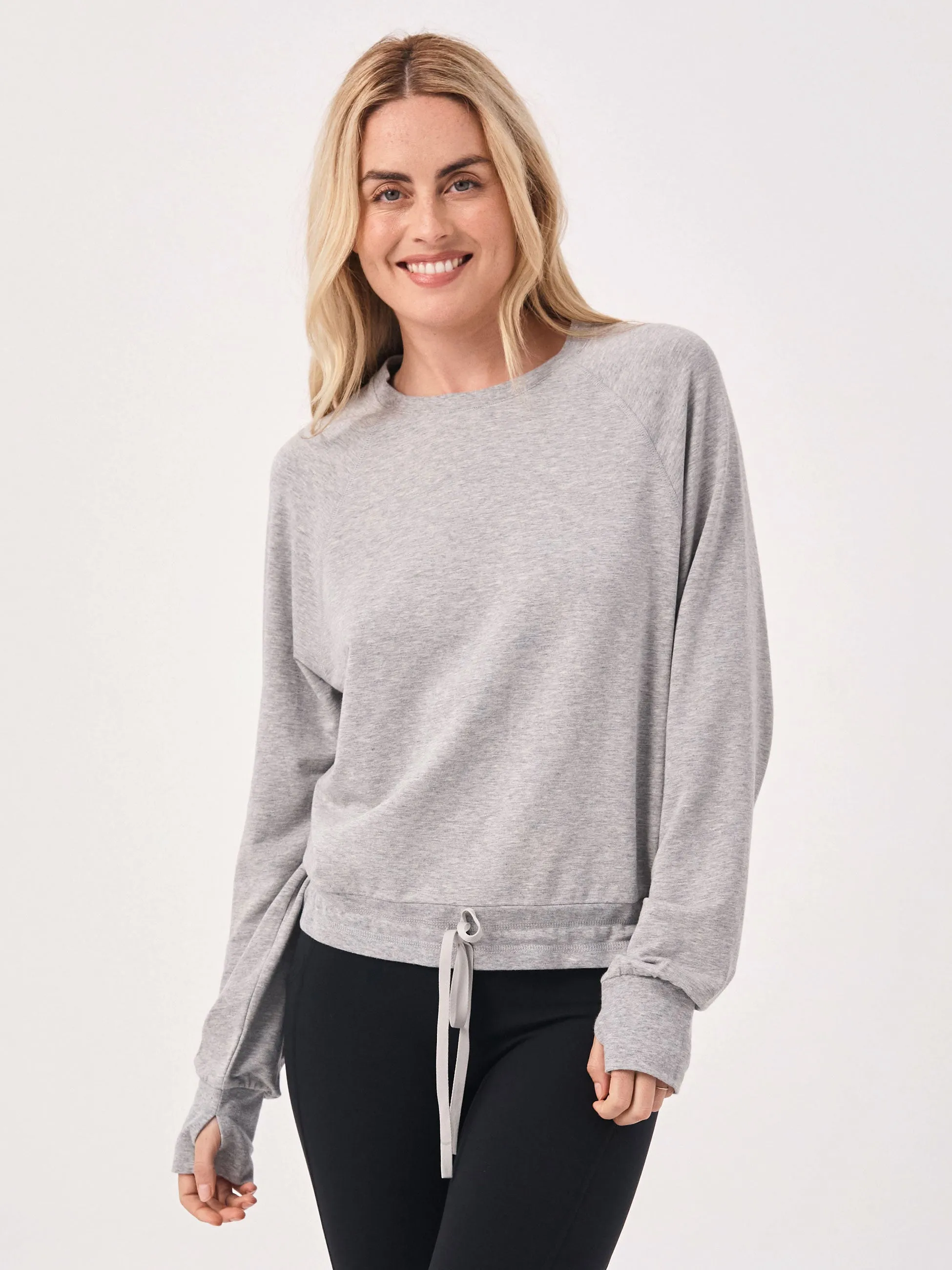 Remedy Sweat - Melange Grey sold by Dharma Bums