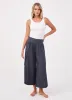 Modal Fluted Pant - Charcoal sold by Dharma Bums