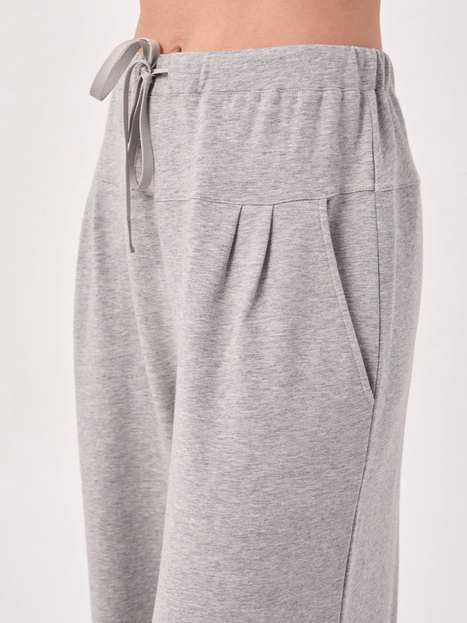 French Terry Yin Sweat Pant - Silver Melange sold by Dharma Bums product image thumbnail 5