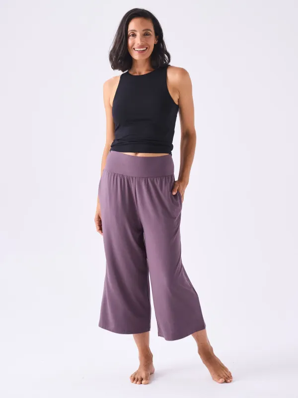 Cropped Nomad Wide Leg - Purple Haze sold by Dharma Bums