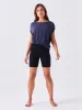 Modal Luxe Layer Tee - Navy sold by Dharma Bums