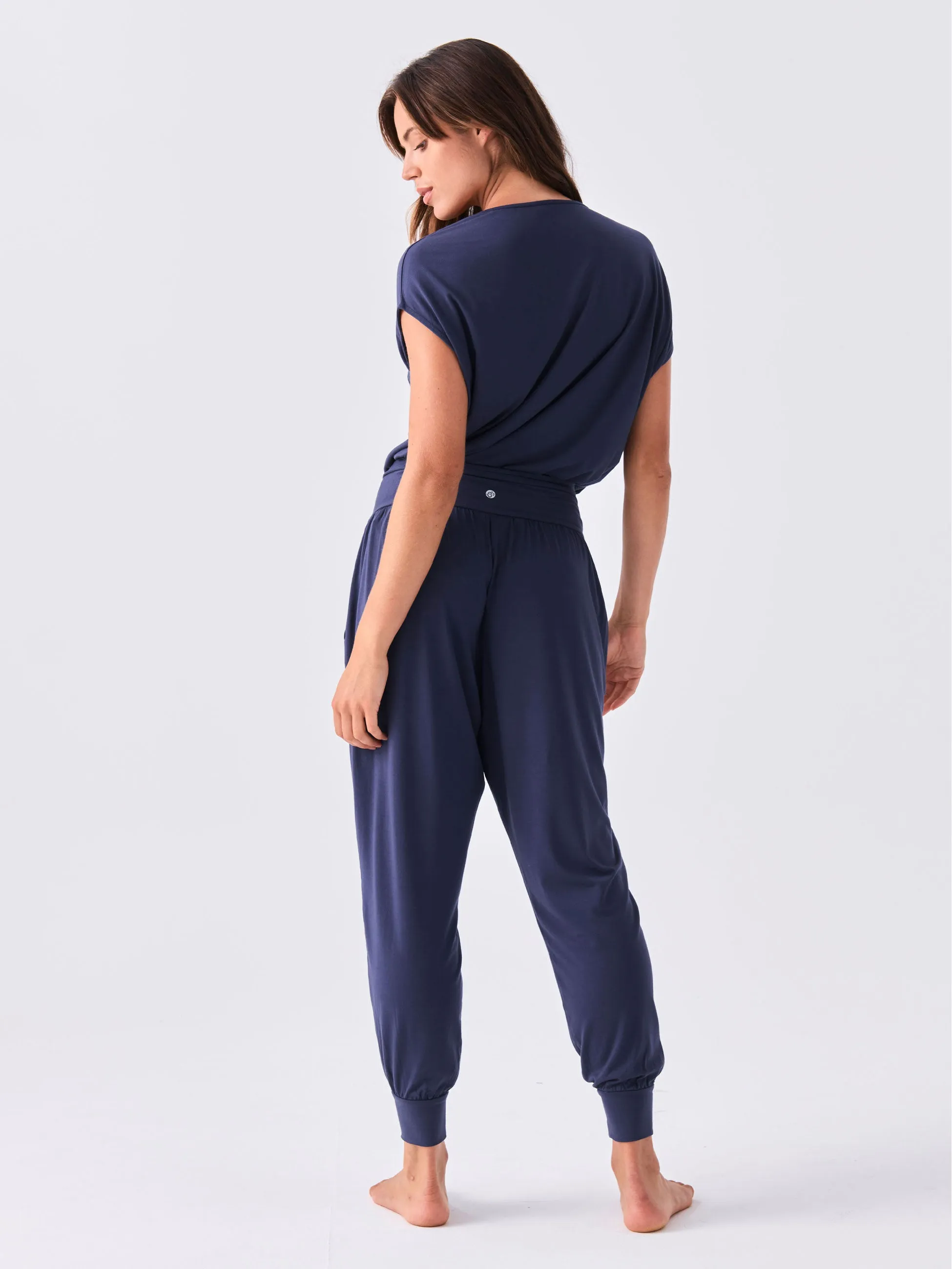 Modal Luxe Layer Tee - Navy sold by Dharma Bums product image thumbnail 3