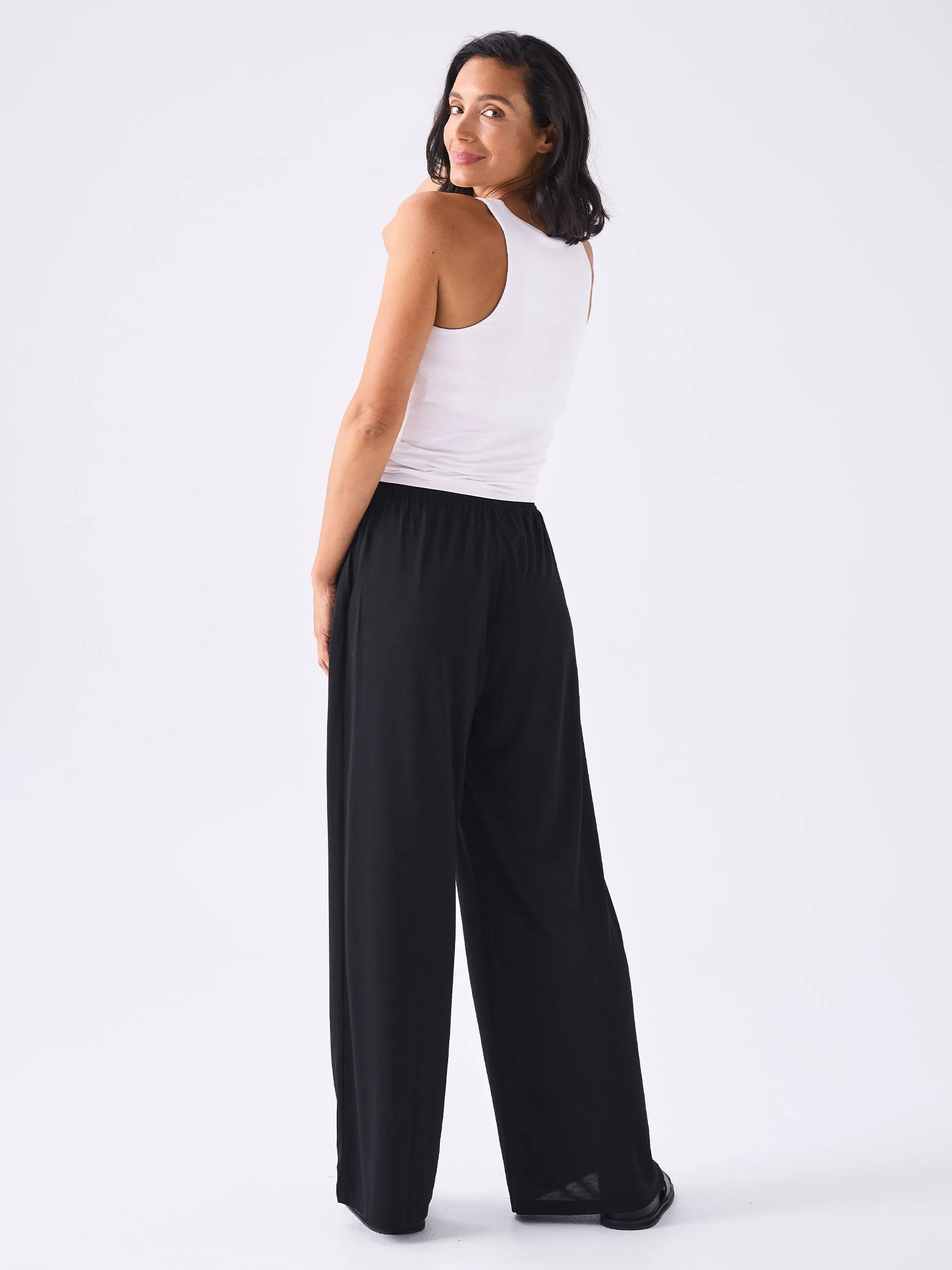 Lightweight Cupro Pant - Black sold by Dharma Bums product image thumbnail 3