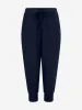 Breeze French Terry Cropped Jogger - Navy sold by Dharma Bums