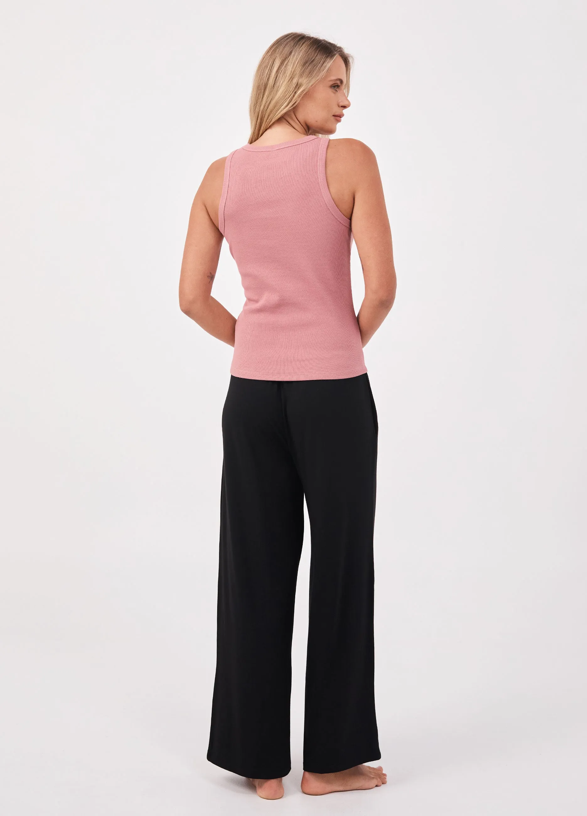 Classic Rib Tank - Rosewater sold by Dharma Bums product image thumbnail 4