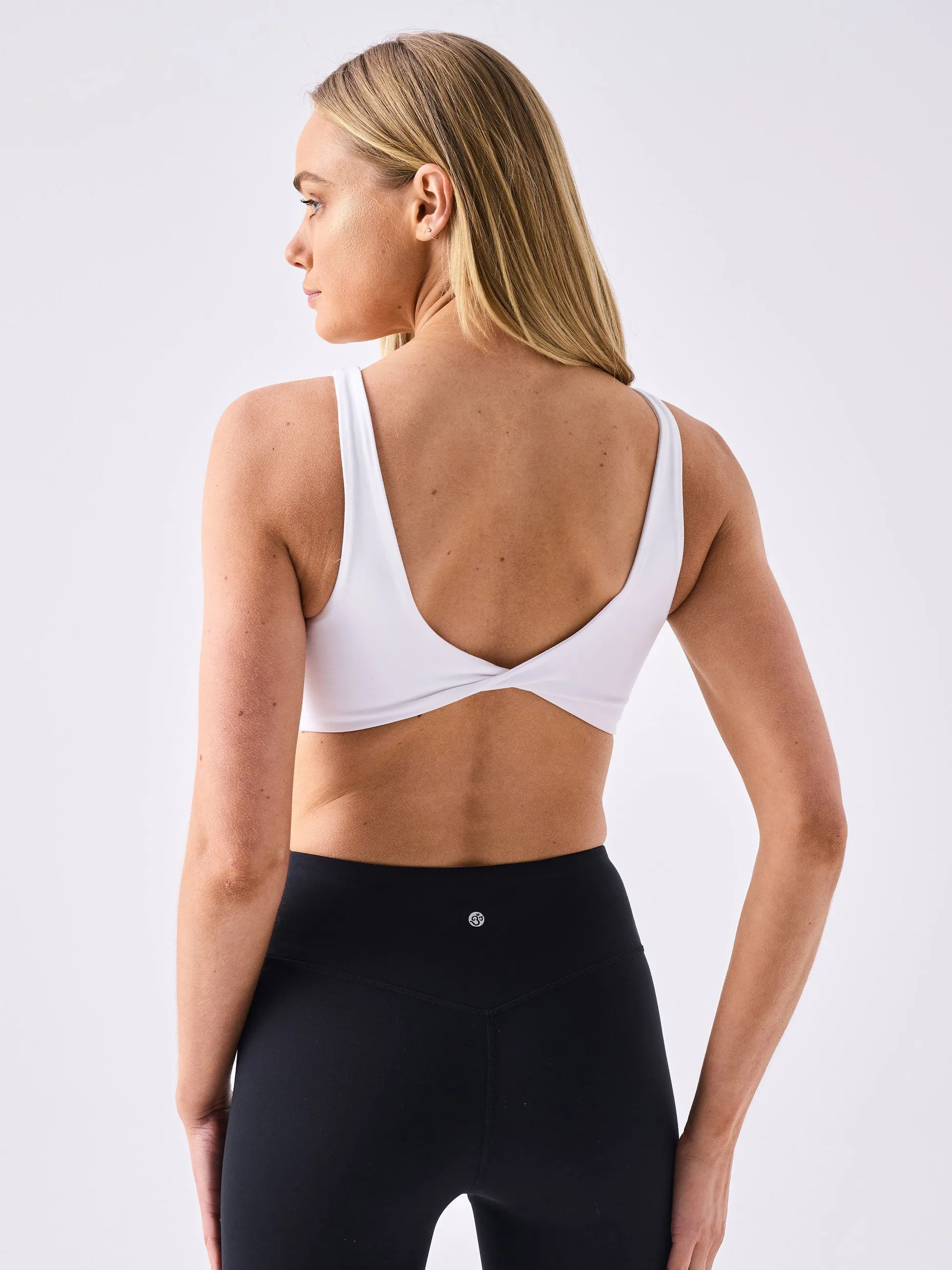 Airbrush Lite Twist Back Bra - White sold by Dharma Bums product image thumbnail 5