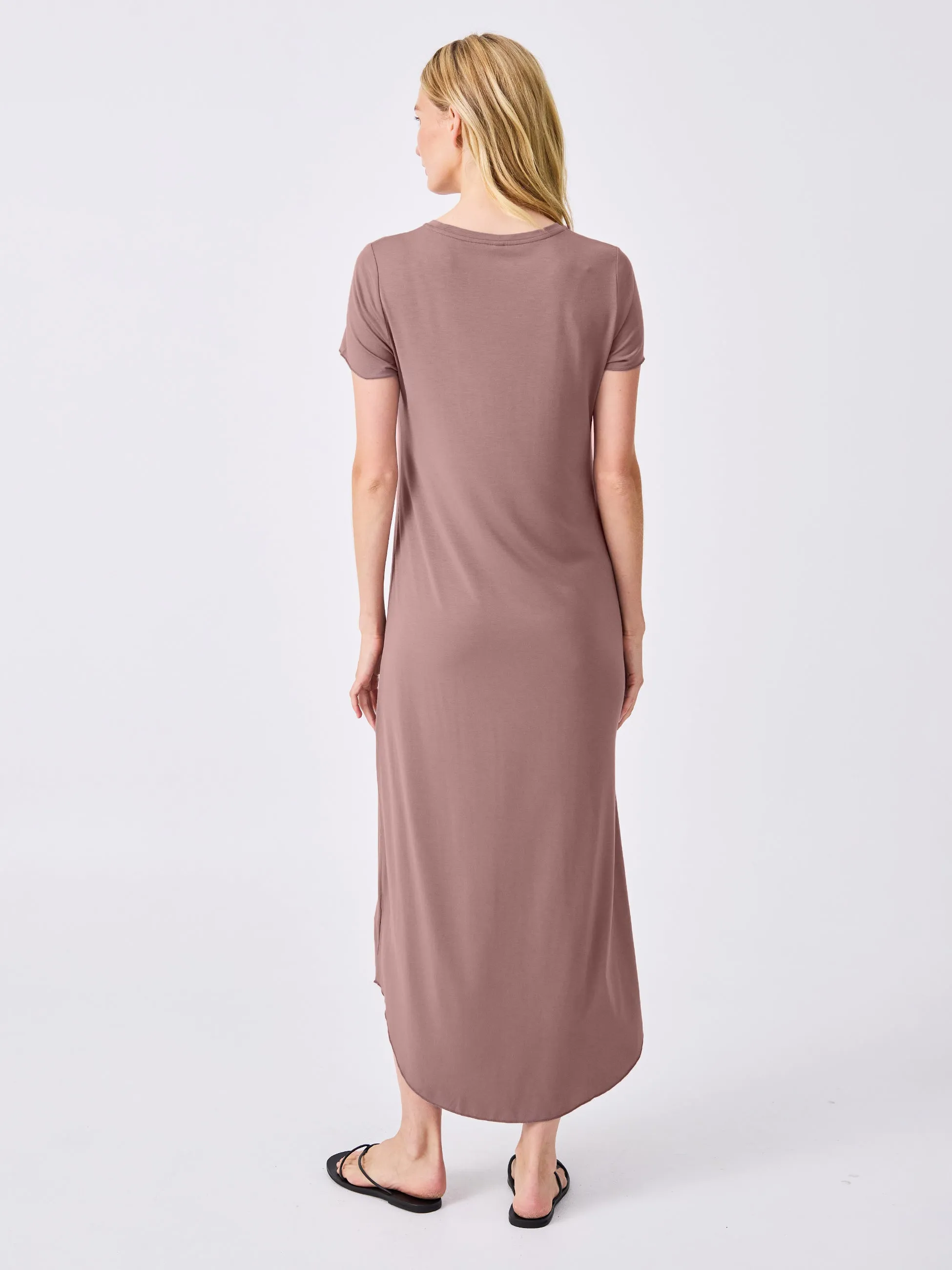 The Ultimate Tee Dress - Taupe sold by Dharma Bums product image thumbnail 4