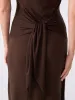 Athena Dress - Coffee Bean sold by Dharma Bums