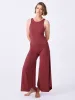 Modal Tulip Flare Pant - Earth Red sold by Dharma Bums