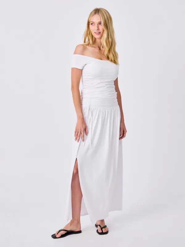 Luna Rose Skirt  - White sold by Dharma Bums