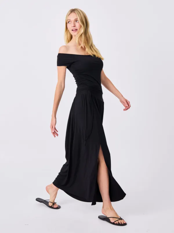 Luna Rose Skirt  - Black sold by Dharma Bums