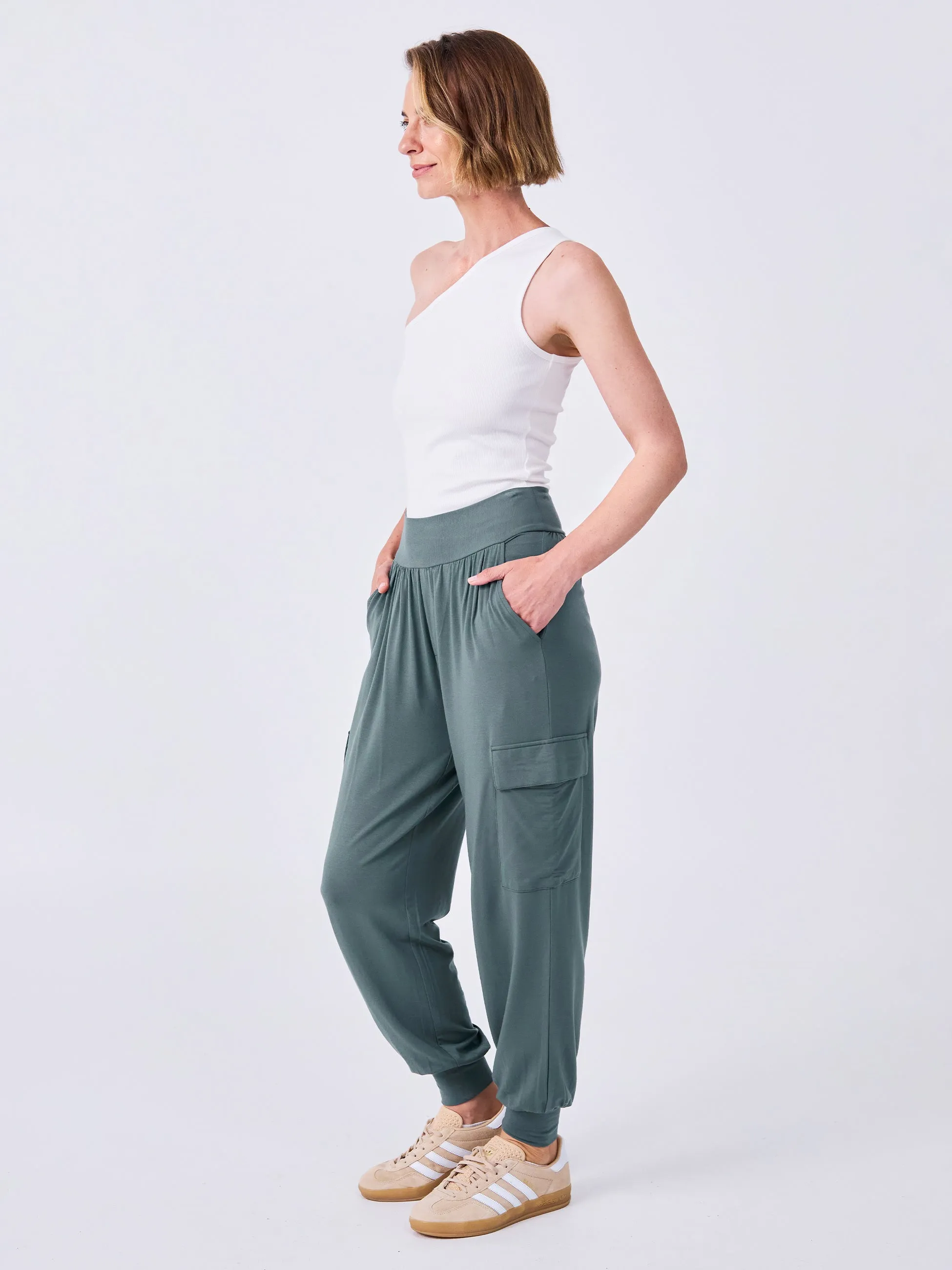 Nomad Cargo Pocket Pant - Sage sold by Dharma Bums product image thumbnail 2