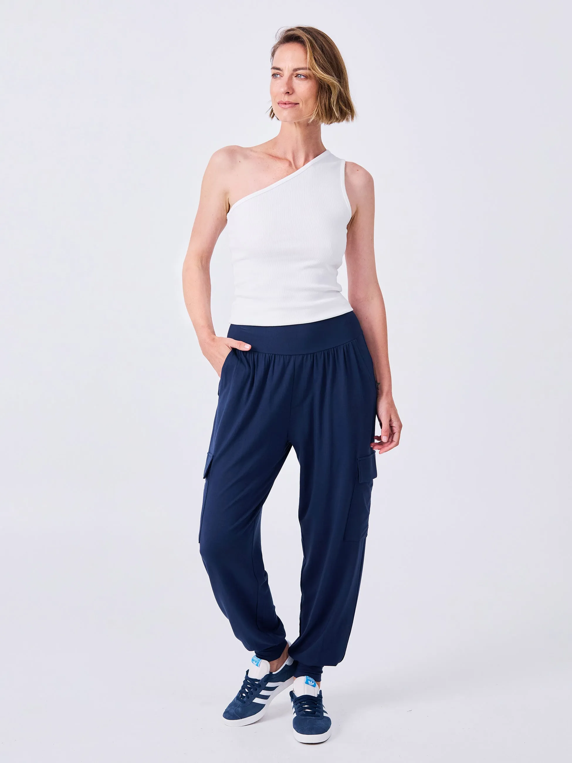 Nomad Cargo Pocket Pant - Navy sold by Dharma Bums product image thumbnail 3