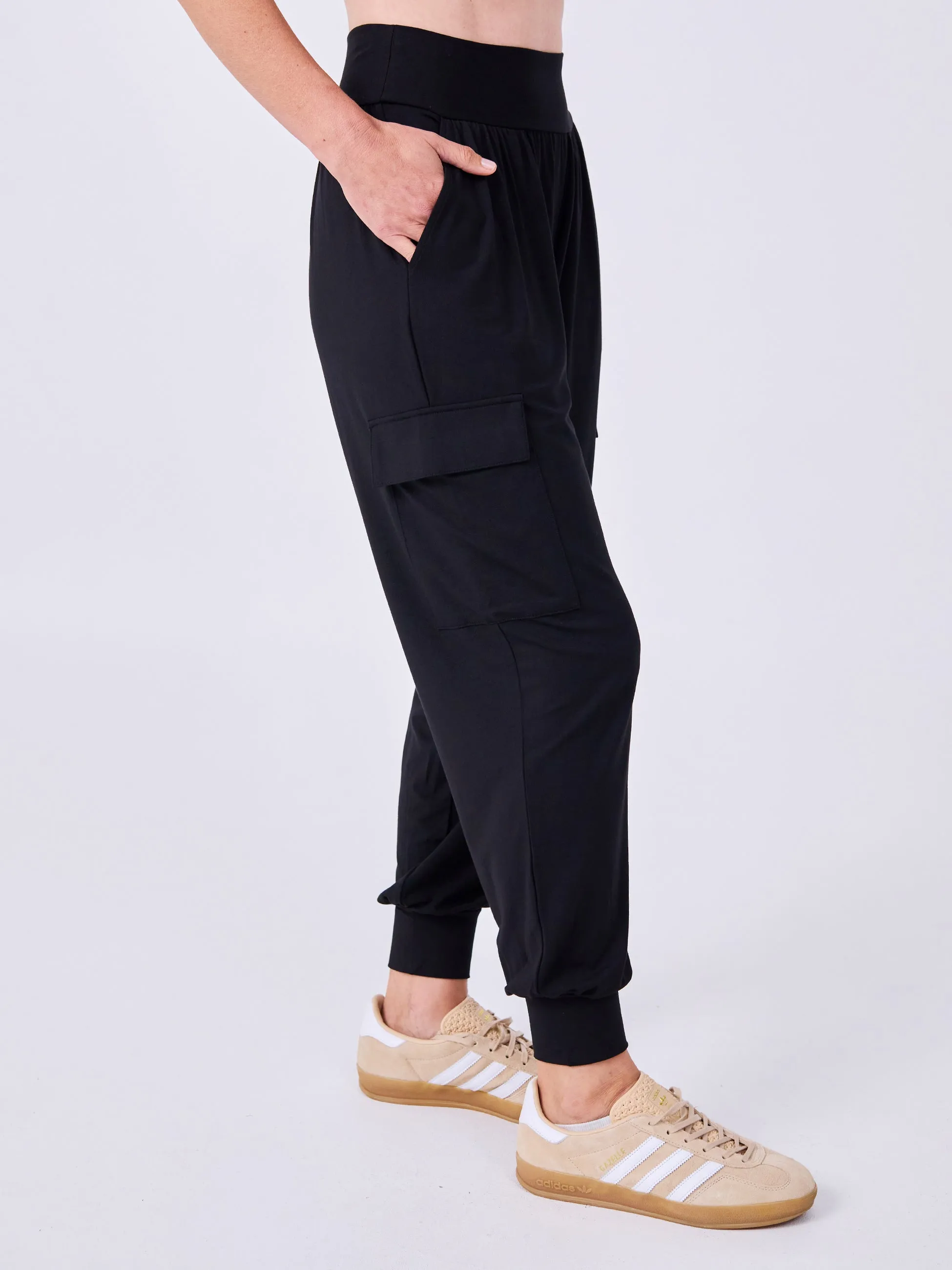 Nomad Cargo Pocket Pant - Black sold by Dharma Bums product image thumbnail 4