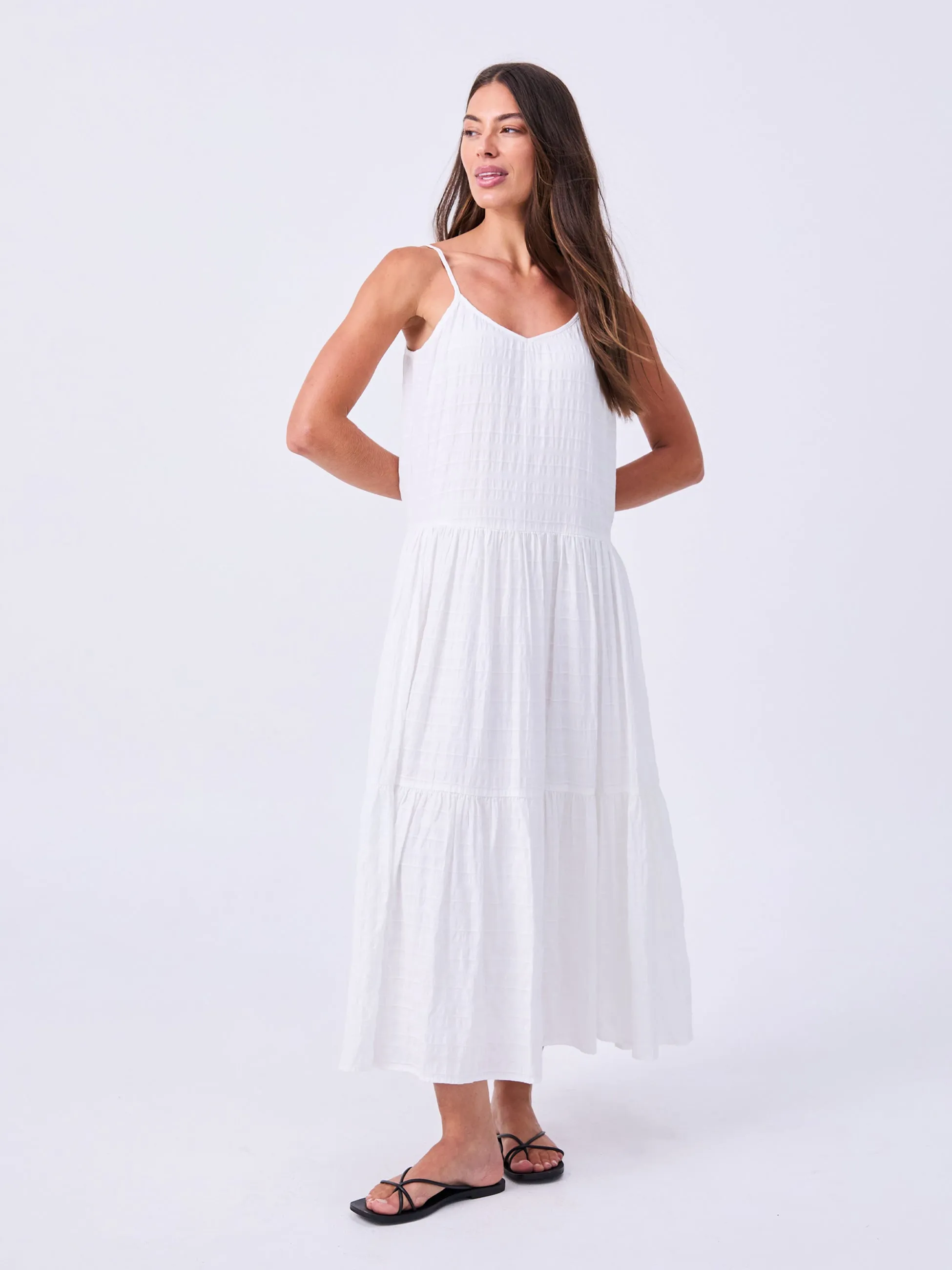 Solstice Dress - White sold by Dharma Bums