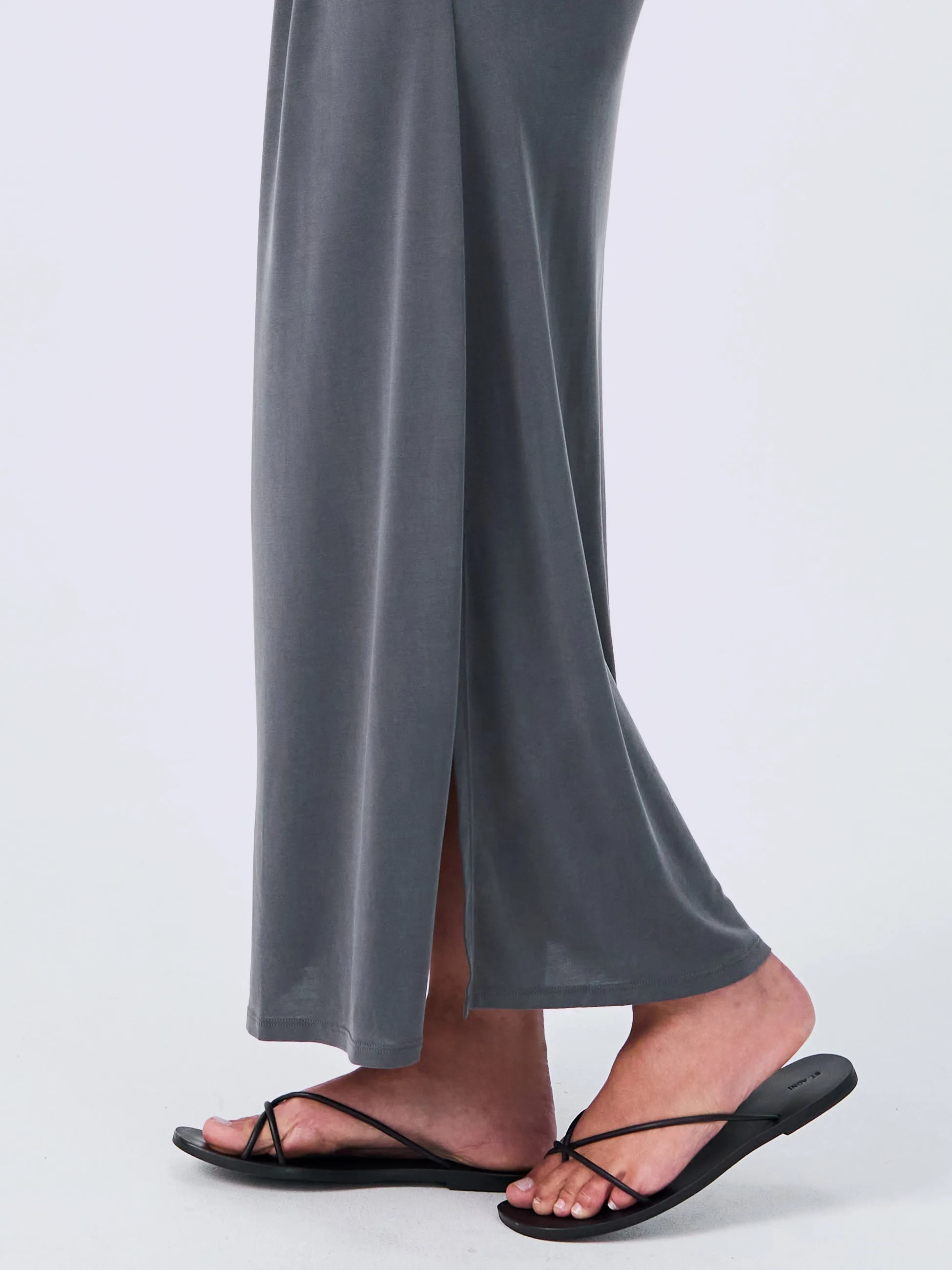 Cupro Strapless Dress - Storm sold by Dharma Bums product image thumbnail 4